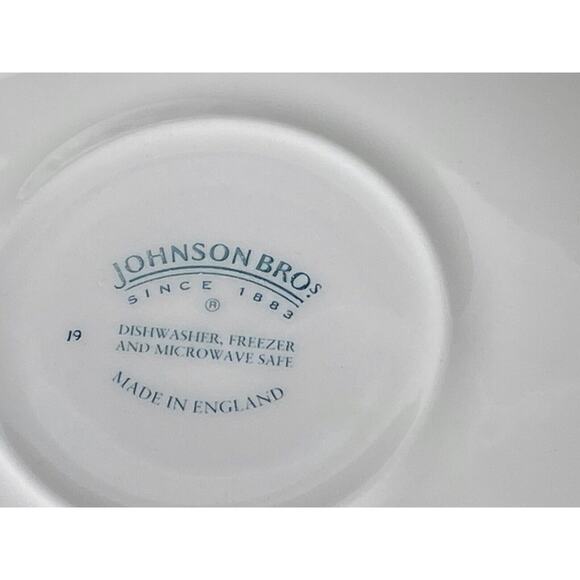 Johnson Brothers England "Summer Chintz" 6Pc. Coffee Tea Cup Saucer Set For 3 - Picture 11 of 13